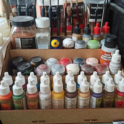 Citadel vertical hobby paint organizer