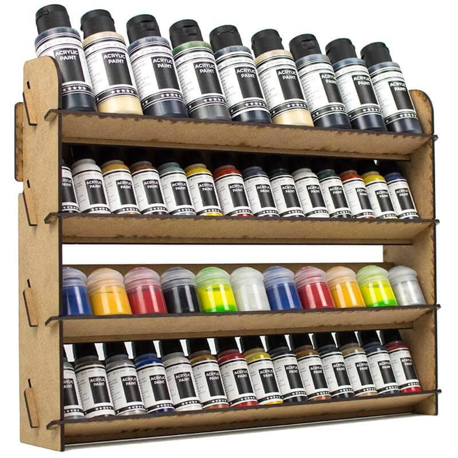 PROSCALE paint rack compatible with Citadel, Vallejo, Army Painter, Revell and Tamiya bottles