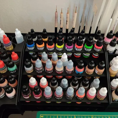 Vallejo Army Painter Citadel modular paint rack