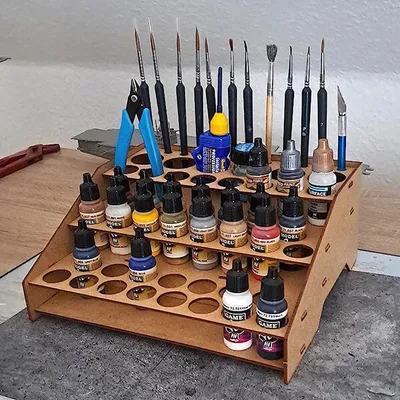Vallejo paint brush organizers
