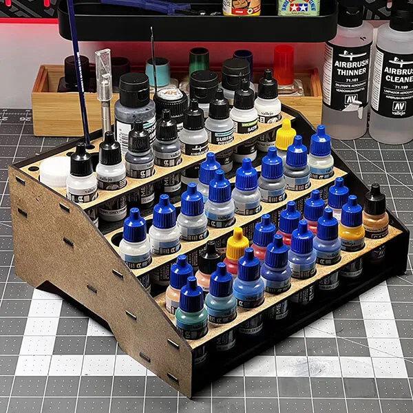 Vallejo paint display