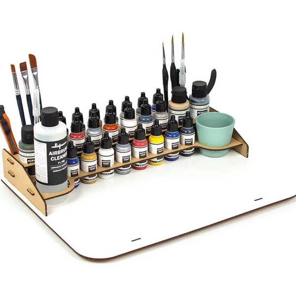 Vallejo paint station in use